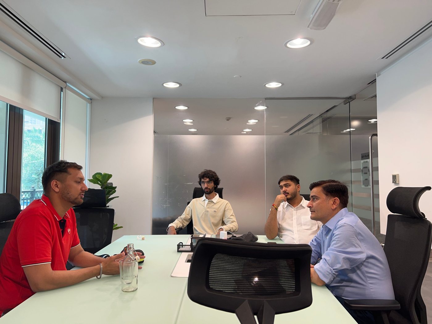Running a marketing workshop for founders in the MANTRA incubator, Dubai